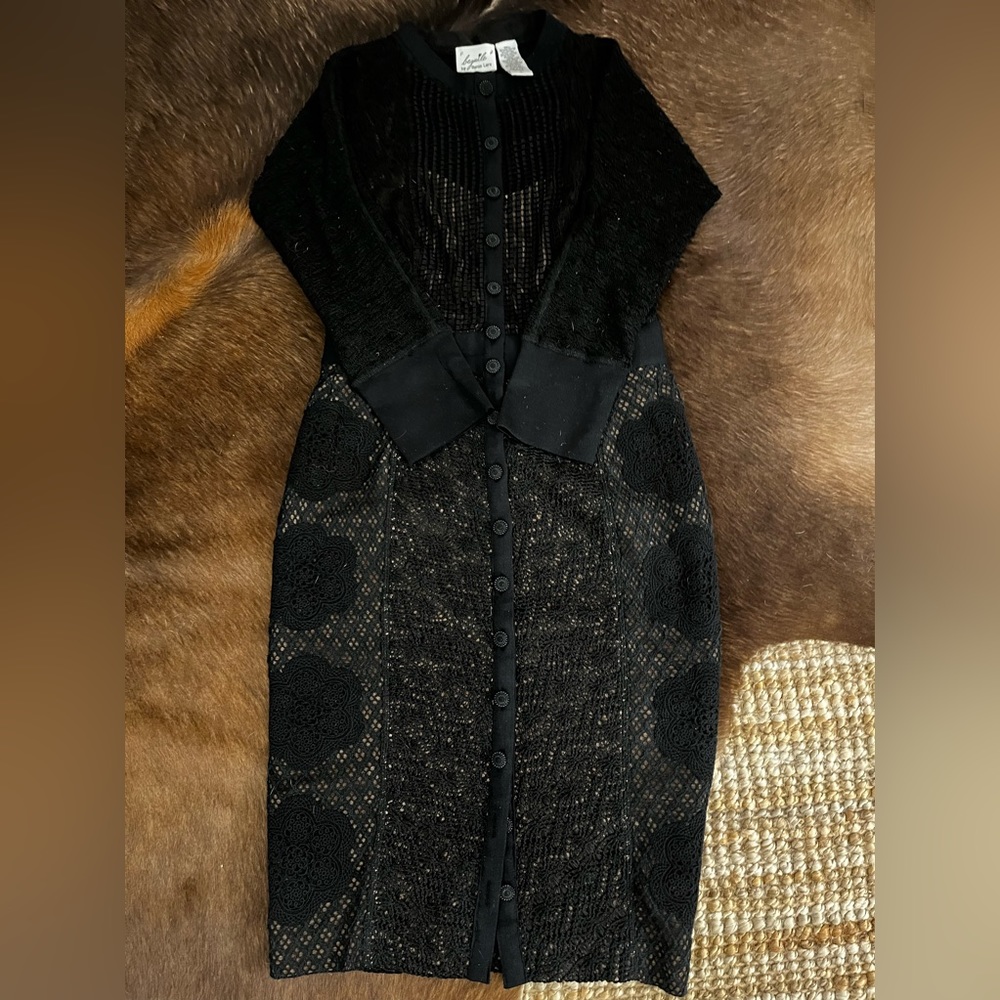 Very gently worn Beguile by Byron Lars Mona black dress